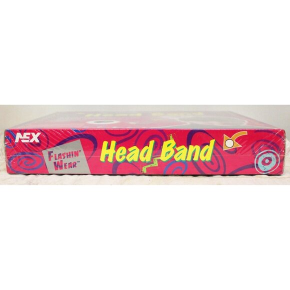Vtg 1999 NEX Flashin' Wear Head Band Kit Maker Light Up New Glowing 90003 Girls - Picture 6 of 6